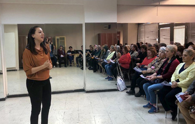 KADINLAR HAKLARI KONUSUNDA BİLGİLENDİRİLİYOR